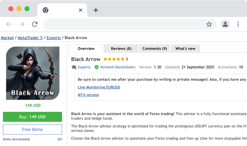 Black-Arrow-Buy-Trading-Robot-Expert-Advisor-for-MetaTrader-5-23-01-2026_23_05